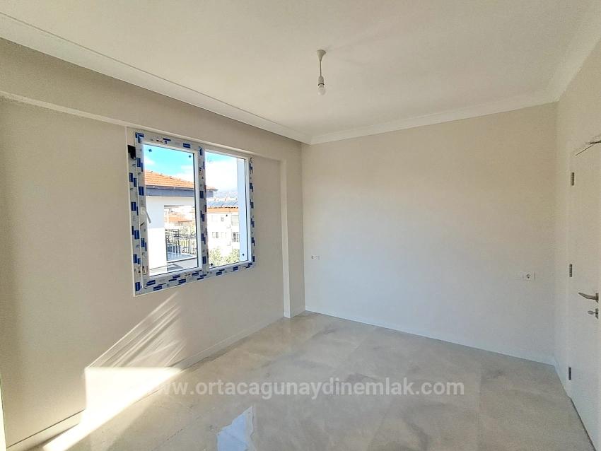 Muğla Ortaca Bahçelievler Mahallesinde 2+1 Sıfır Havuzlu Kiralık Daire