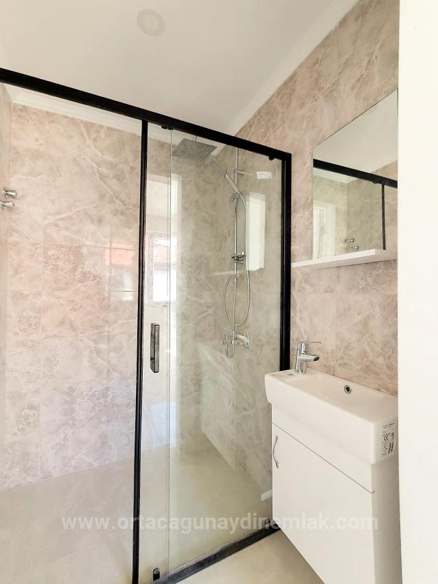 Muğla Ortaca Bahçelievler Mahallesinde 2+1 Sıfır Havuzlu Kiralık Daire