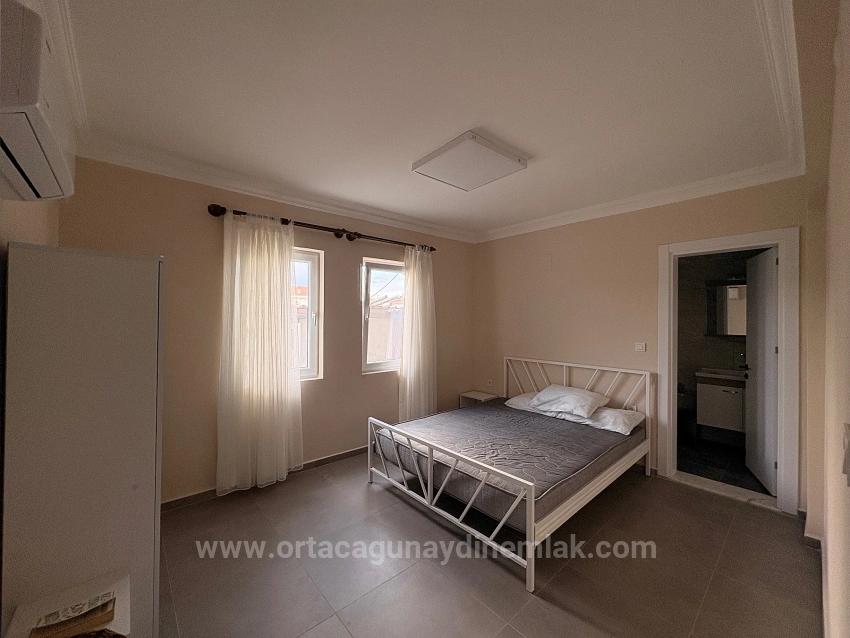 Muğla Dalyan Okçular Mah. Eşyalı 2+1 Kiralık Müstakil Ev