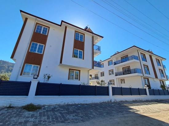 Ortaca Çaylıda Havuzlu 1+1 Satılık Sıfır Daire