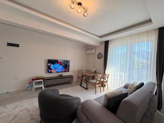 Ortaca Çaylı da Havuzlu 2+1 Satılık Daire, Kat Mülkiyet, Ara Kat