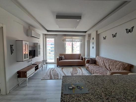 Ortaca Merkez De Eşyalı Kiralık Geniş 1+1 Daire