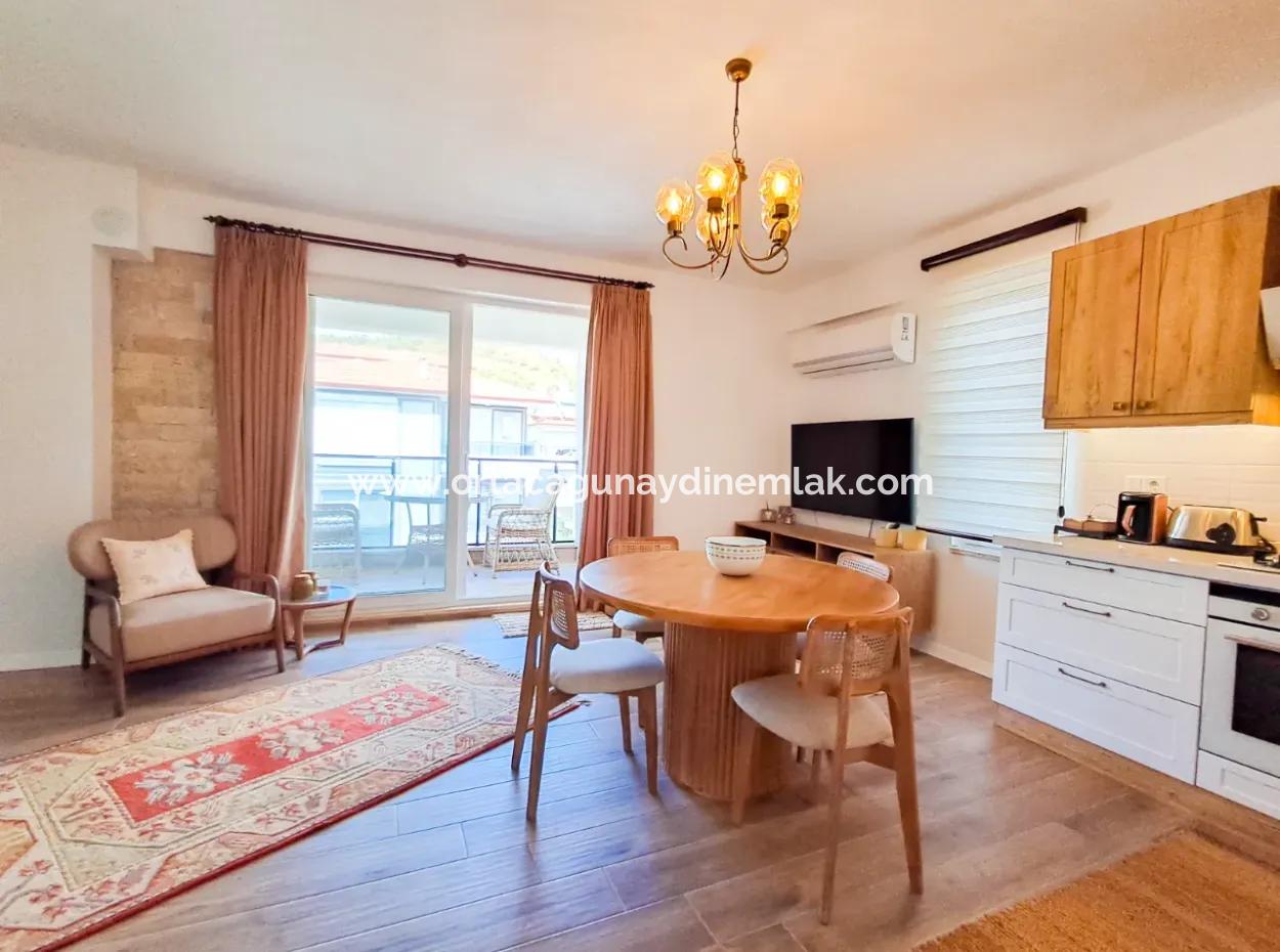 Ortaca Çaylıda Lüks Şık 2+1 Sıfır Eşyalı Satılık Daire