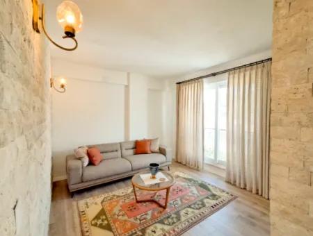 Ortaca Çaylıda Lüks Şık 2+1 Sıfır Eşyalı Satılık Daire