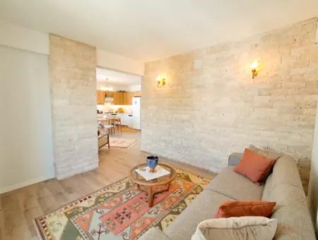 Ortaca Çaylıda Lüks Şık 2+1 Sıfır Eşyalı Satılık Daire